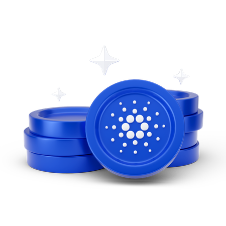 Pièces de cardano  3D Icon