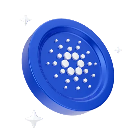 Cardano Coins  3D Icon