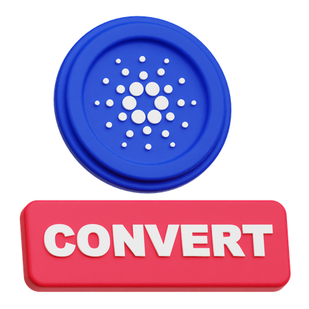 Cardano  convert  3D Icon
