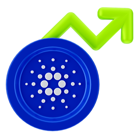 Crescimento de cardano  3D Icon