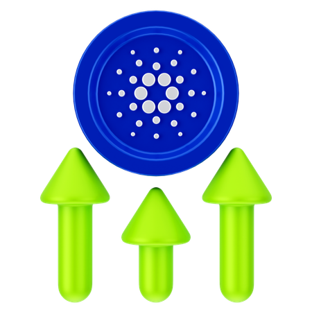 Crescimento de cardano  3D Icon