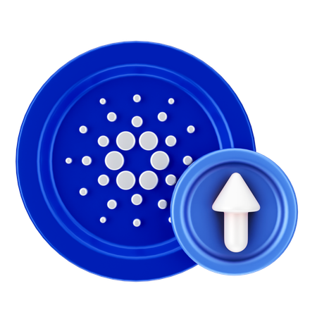 Croissance de cardano  3D Icon