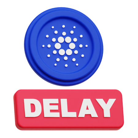 Cardano delay  3D Icon