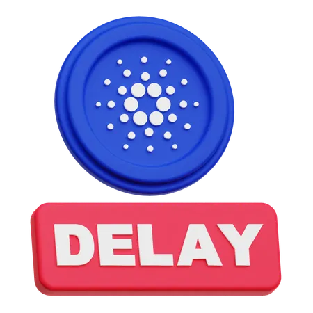 Cardano delay  3D Icon