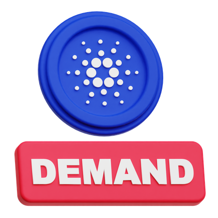 Cardano  demand  3D Icon