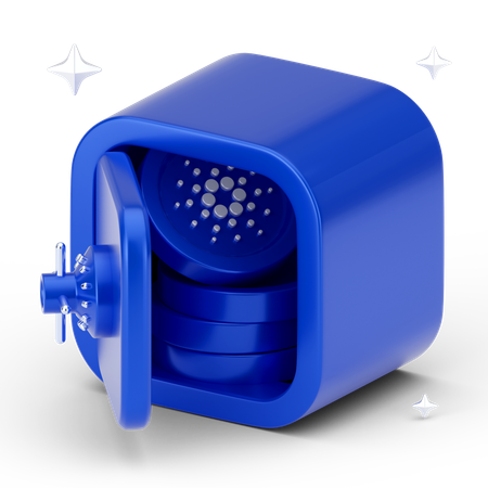 Poupança cardano  3D Icon