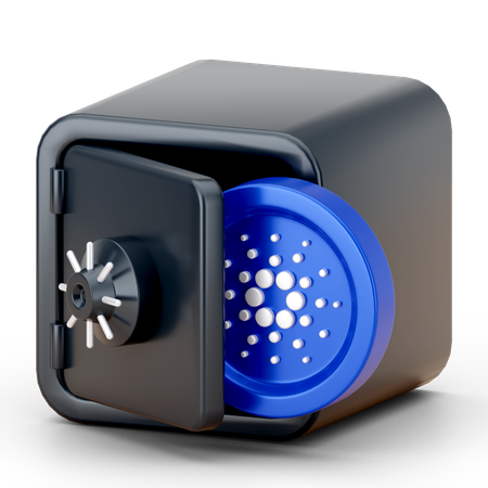 Poupança cardano  3D Icon