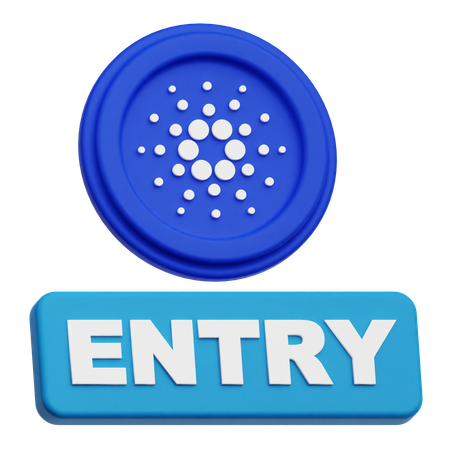 Cardano  entry  3D Icon