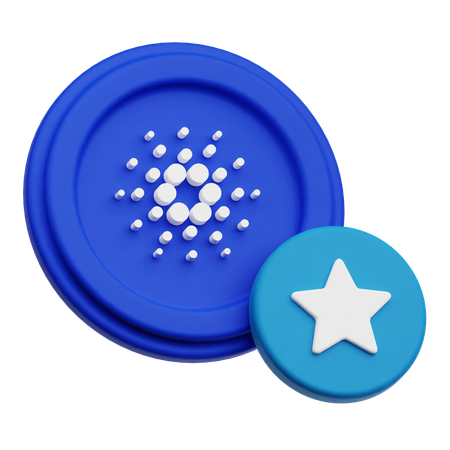 Estrella de cardano  3D Icon