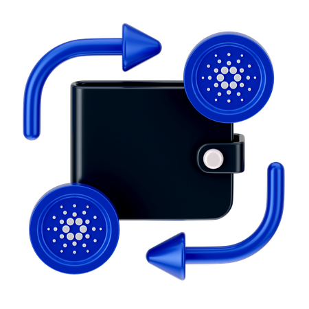 Cardano Exchange  3D Icon