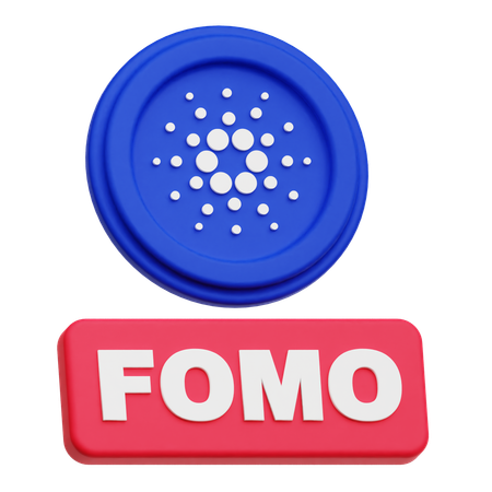 Cardano Fomo  3D Icon