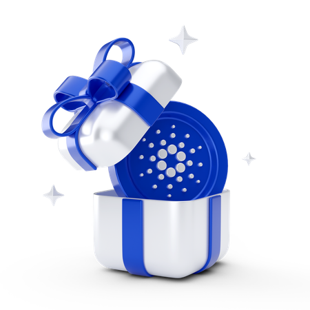 Cardano Gift  3D Icon