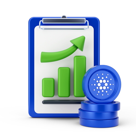Cardano Growth Report  3D Icon