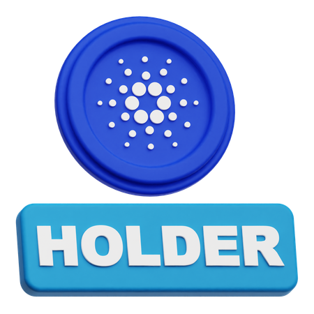 Cardano Holder  3D Icon