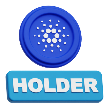 Cardano Holder  3D Icon