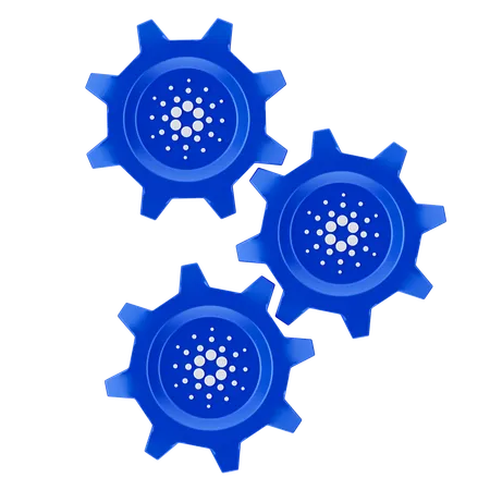 Cardano-Verwaltung  3D Icon