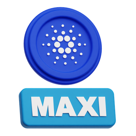 Cardano Maxi  3D Icon