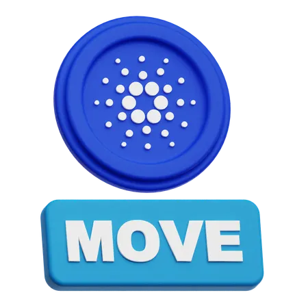 Cardano  move  3D Icon