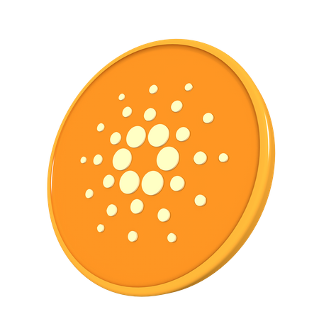 Cardano-Münze  3D Icon