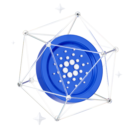 Cardano Network  3D Icon