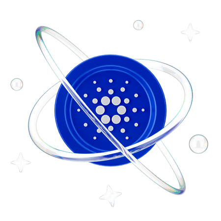 Cardano-Netzwerk  3D Icon