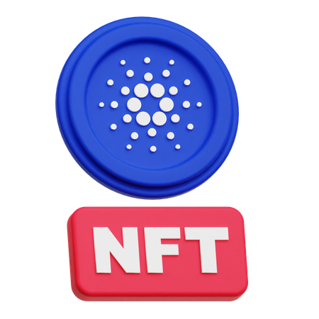 Cardano Nft  3D Icon