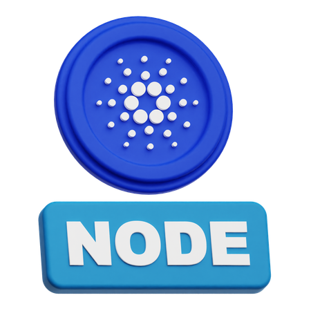 Cardano Node  3D Icon