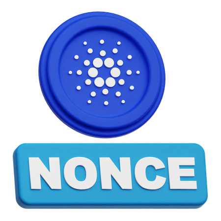 Cardano Nonce  3D Icon
