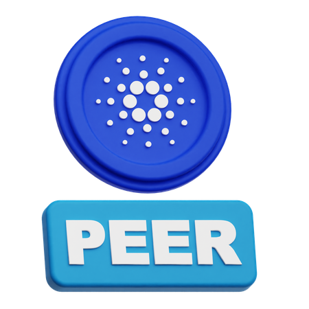 Cardano Peer  3D Icon