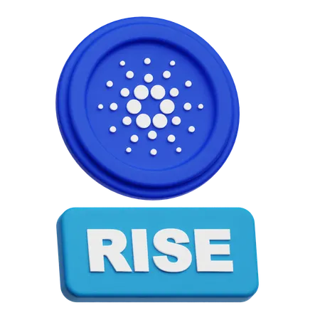 Cardano rise  3D Icon
