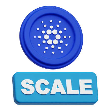 Cardano  scale  3D Icon