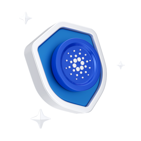 Cardano-Schild  3D Icon