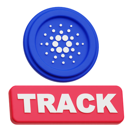 Cardano  track  3D Icon