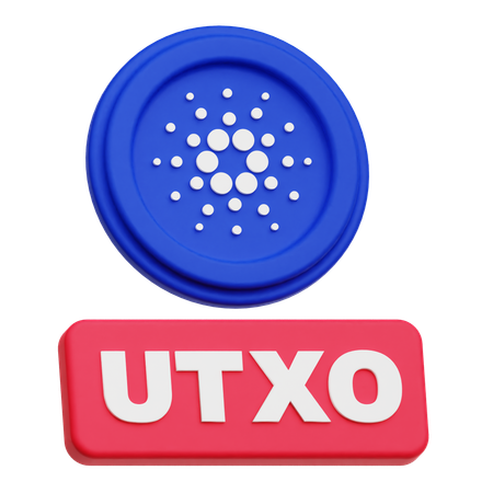 Cardano Utxo  3D Icon