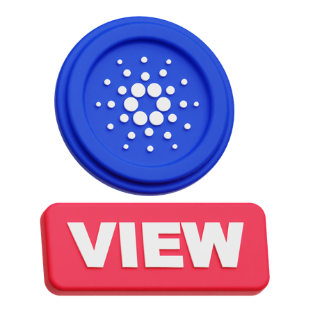 Cardano  view  3D Icon