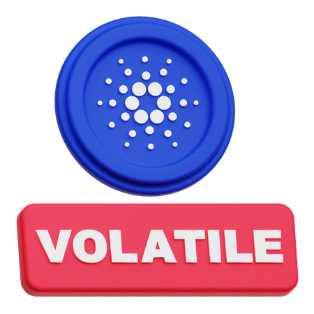 Cardano Volatile  3D Icon