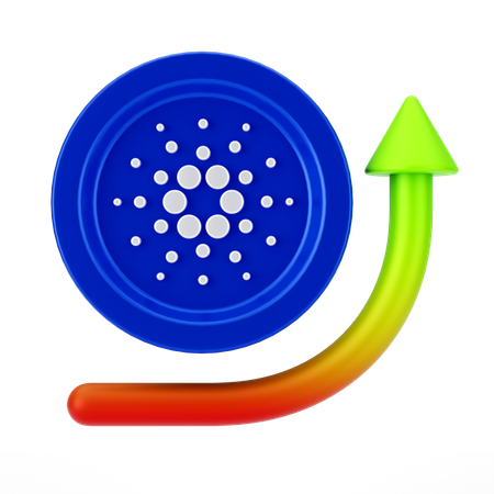 Cardano-Wachstum  3D Icon