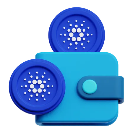 Cardano Wallet  3D Icon