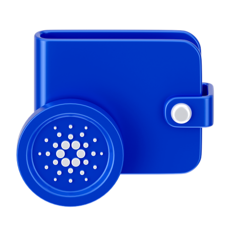 Cardano Wallet  3D Icon