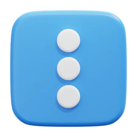 Cardápio  3D Icon