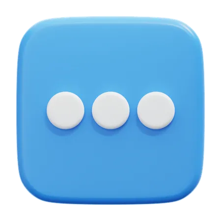 Cardápio  3D Icon