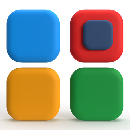 Cardápio  3D Icon