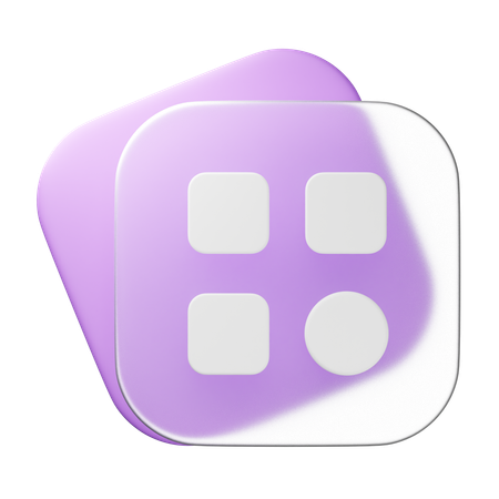 Cardápio  3D Icon