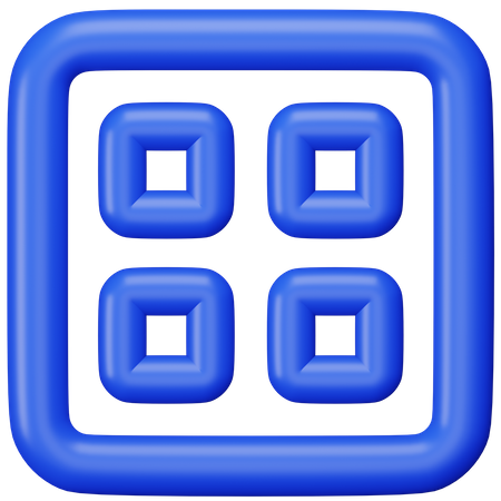 Cardápio  3D Icon