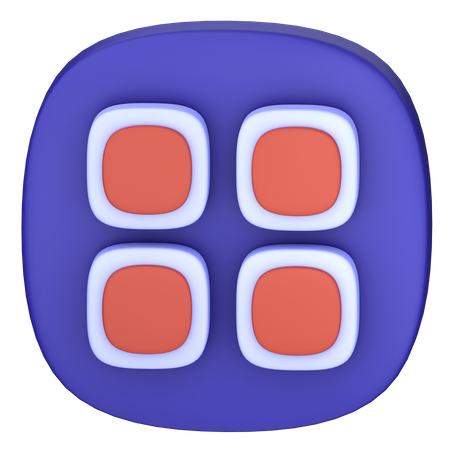 Cardápio  3D Icon