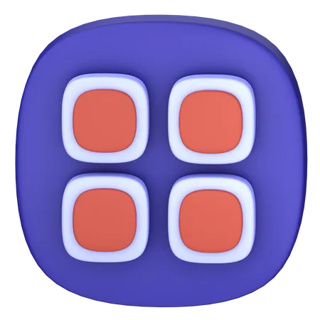 Cardápio  3D Icon