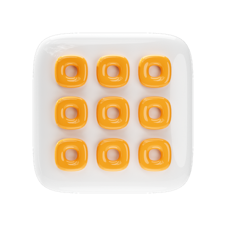 Cardápio  3D Icon