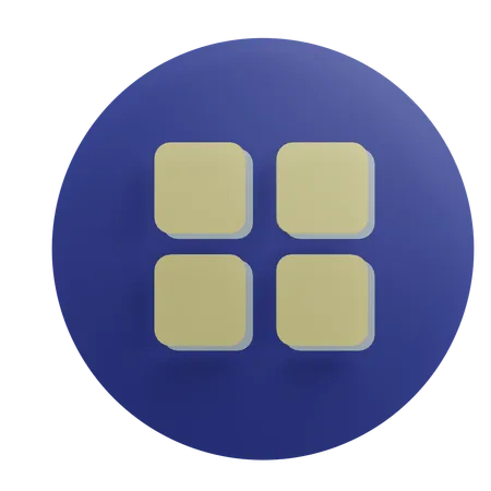 Cardápio  3D Icon