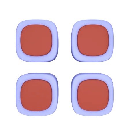 Cardápio  3D Icon