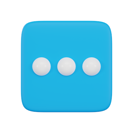 Cardápio  3D Icon